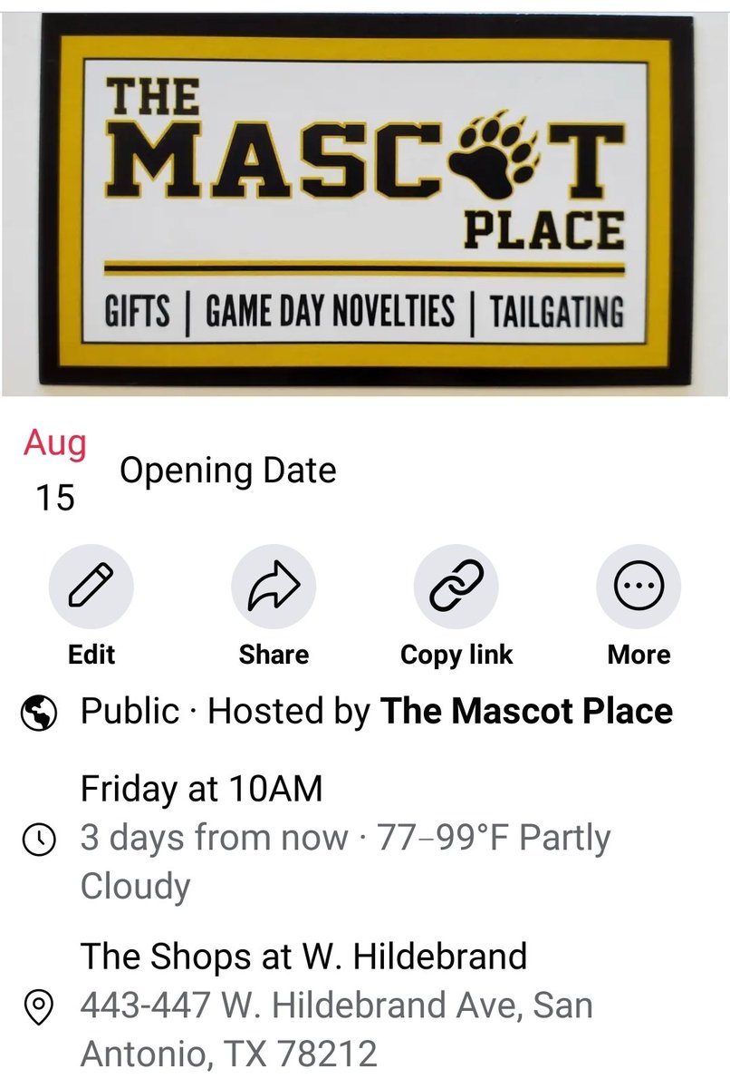 MascotPlace's tweet photo. We're Back in business! New location https://t.co/mV1WE1ZtgB
