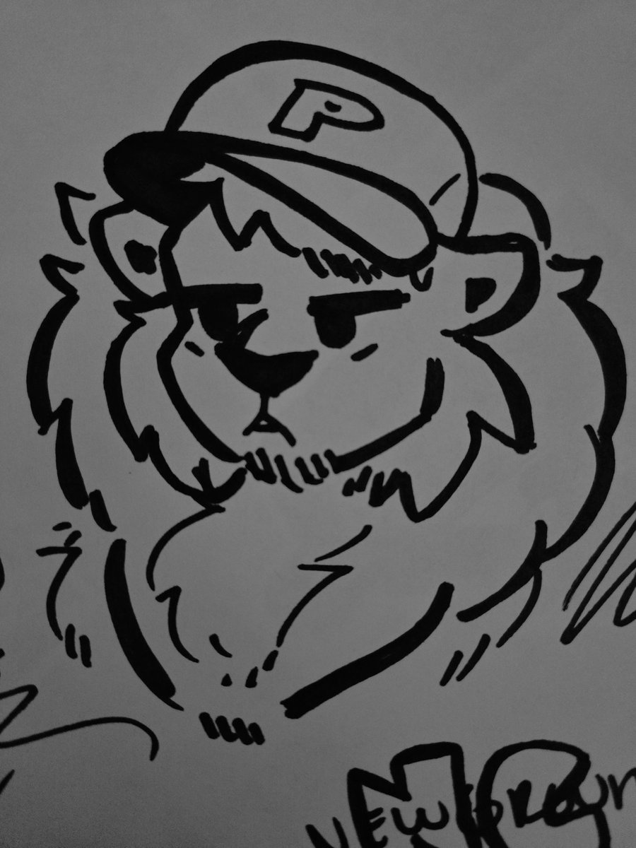Anthro_Jeff's tweet photo. Day 8 doodle of Lion Jeff 🦁 https://t.co/aAmePtOiq4