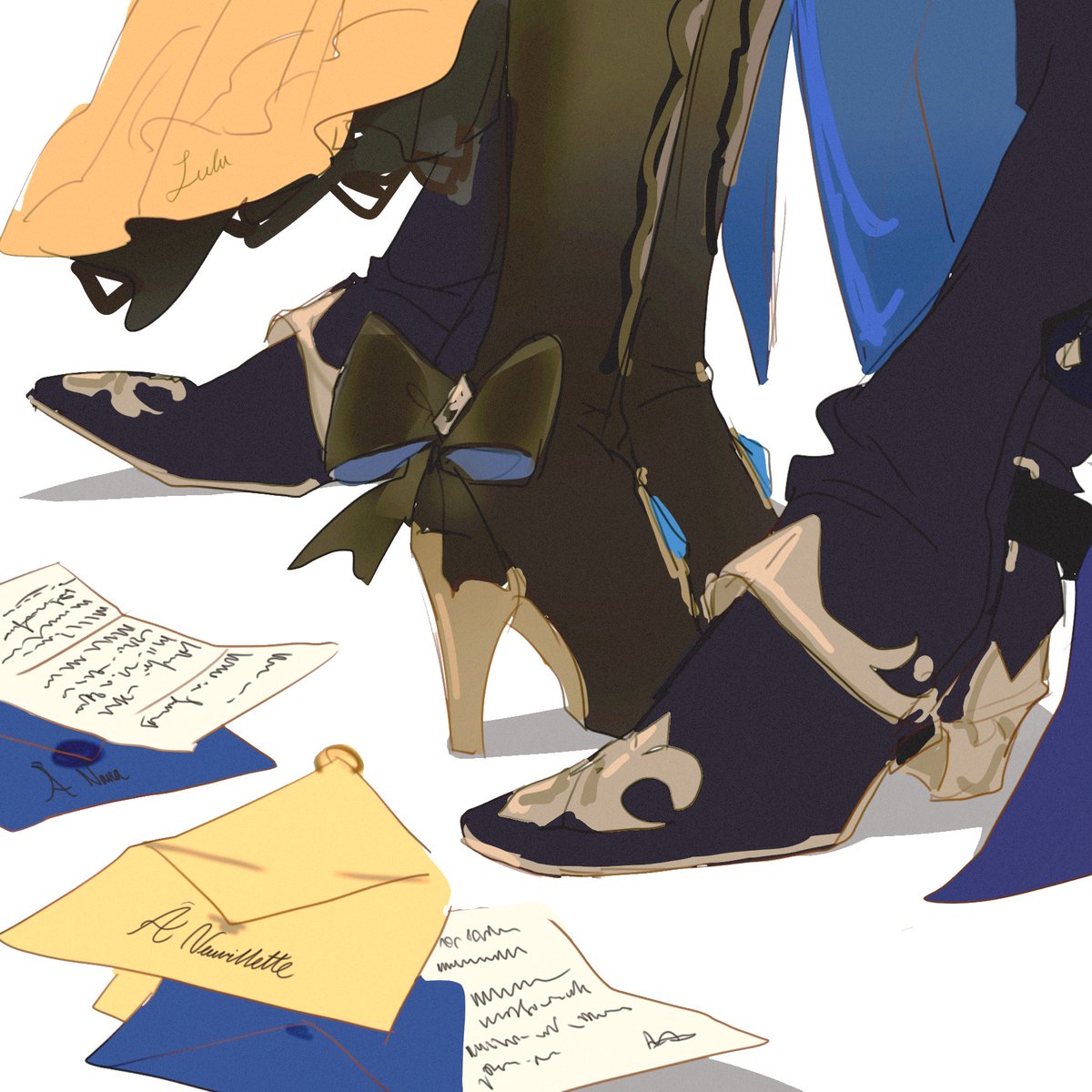 NeuviaWeek's tweet photo. Day 3 - Love Letters 💌
#neuvia #neuviaweek2025 
Art by @/ lulu8930430 https://t.co/DFgb7tDXTt