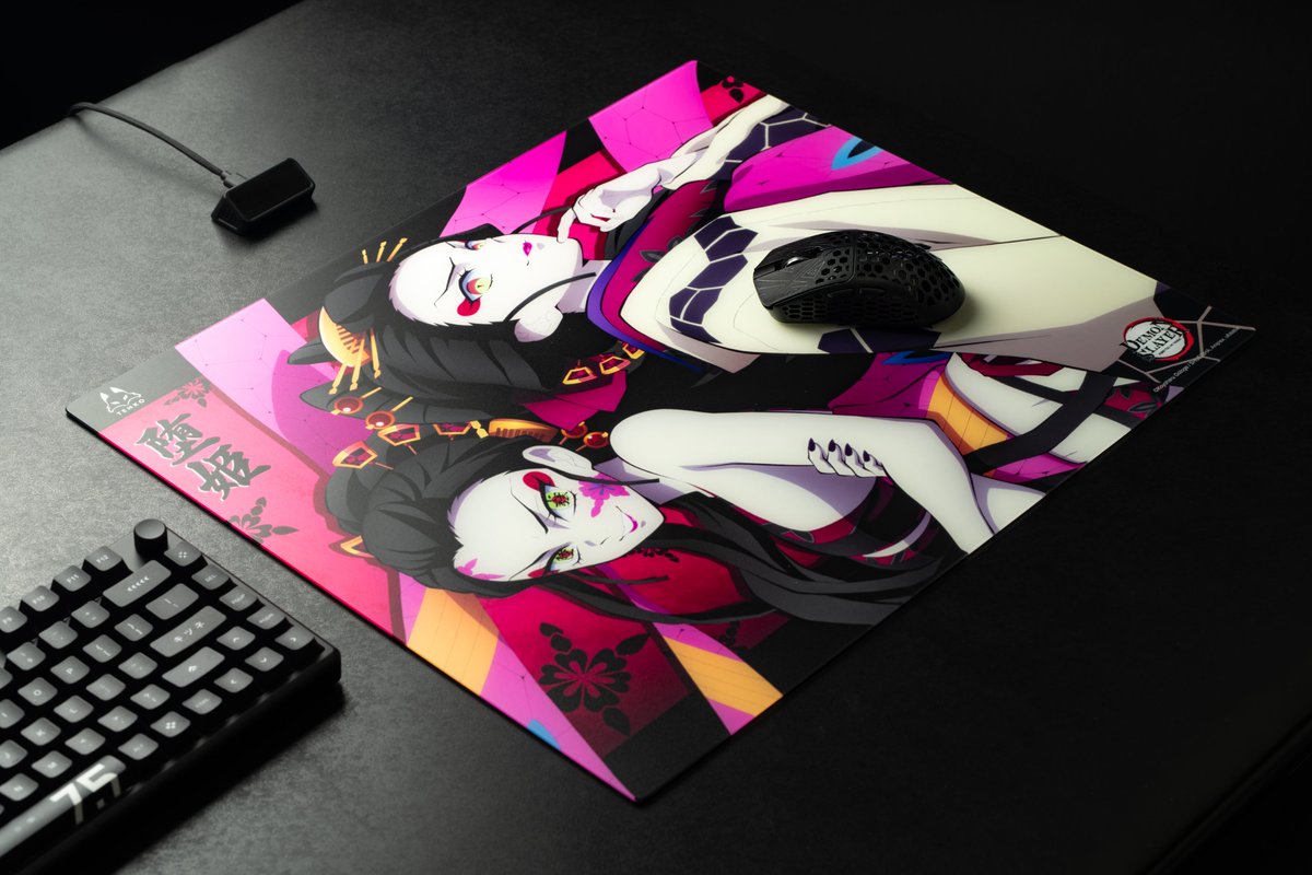 世界初！『鬼滅の刃』公式ガラスマウスパッド、8月15日発売！ #鬼滅の刃