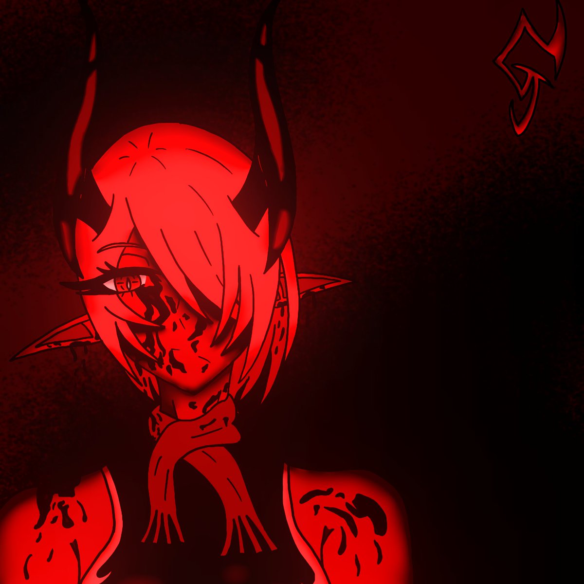 Spirit_F0x's tweet photo. Some oc artwork I've been doing of a demon angel hybrid called Alice. I want to do more with her one day.

#oc #art #ocart #demongirl https://t.co/sfvq0N0rgo