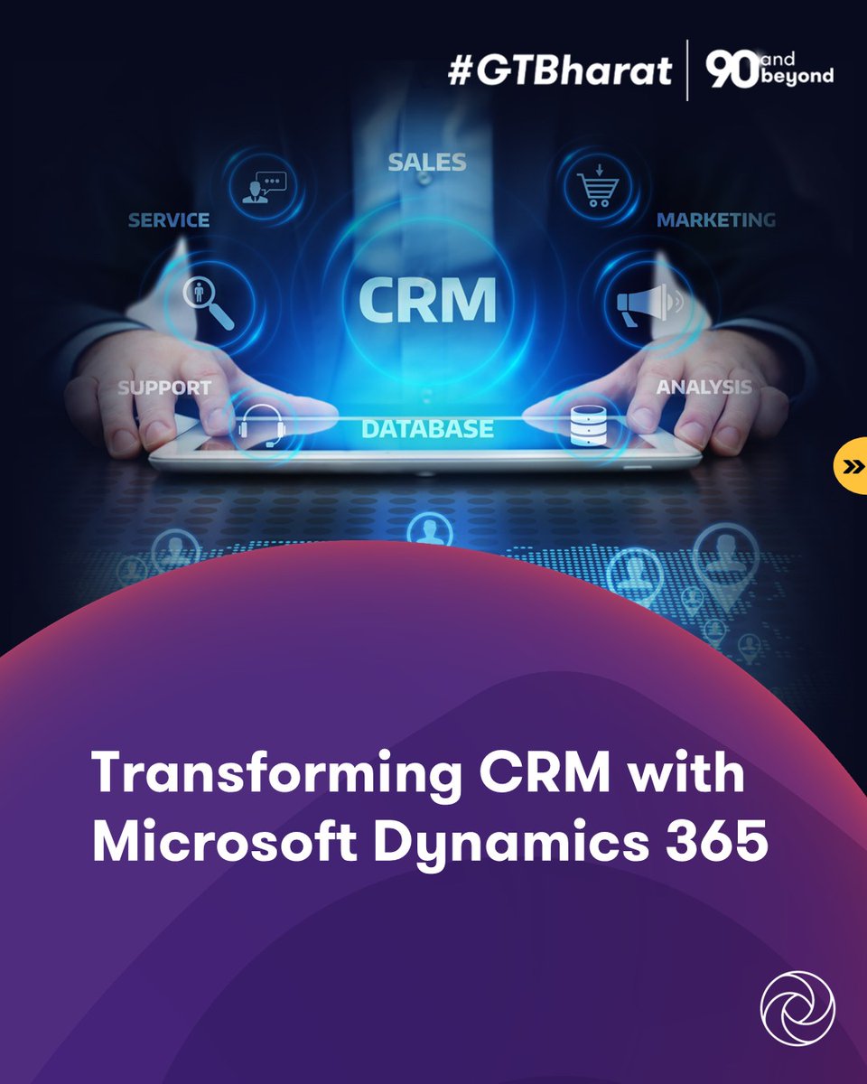 GrantThorntonIN's tweet image. At #GTBharat, we integrate Microsoft Dynamics 365, Power Platform, and Azure Services to deliver scalable applications that support sales, service, and analytics. 

Know more: brnw.ch/21wUk2N

#MicrosoftDynamics365 #CRM #CustomerExperience #CX #MSD365