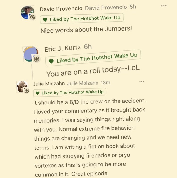 Thanks for listening and for the support! 

Episode: thehotshotwakeup.substack.com/p/the-pyro-vor…