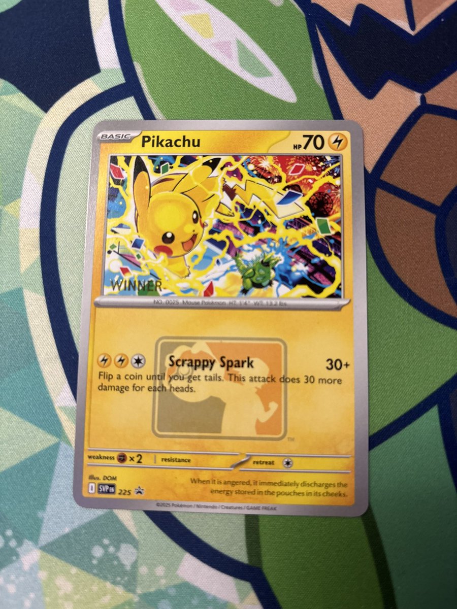 First place at the world’s celebration event today with Garde! 3-0-1 +15$ store credit, +1 winner Pikachu promo! 

R1 Jellicent ex/froslass W
R2 Ethan’s Ho-oh/armarouge box W
R3 Joltik Box W
R4 Gholdengo ID (won the for fun match)