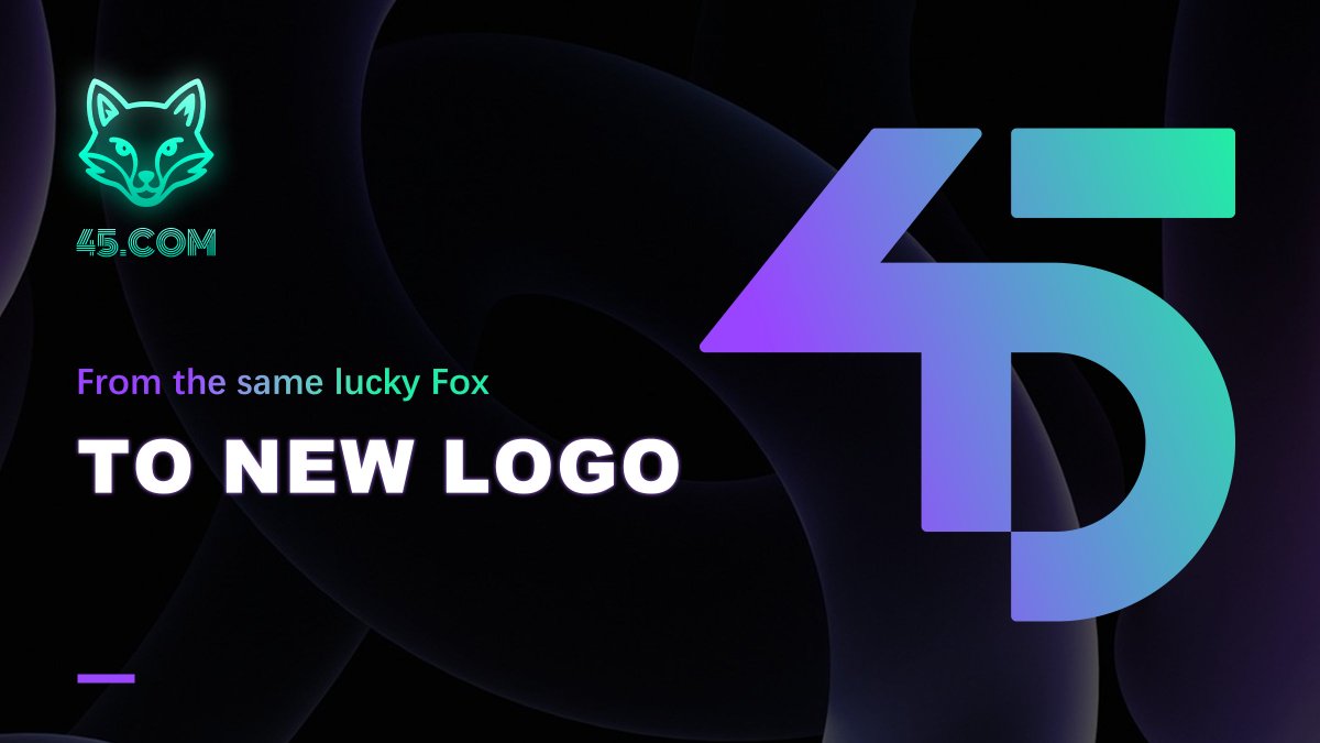 Meet our new logo: the iconic “45”.

A clear mark of purpose, progress, and momentum —
our evolution from the fox 🦊 to a sharper, more symbolic identity.

From Crypto Millions 🎯 to Wingo, Lucky Scratch, and Lucky Signs —the LuckyVerse is growing into your everyday onchain
