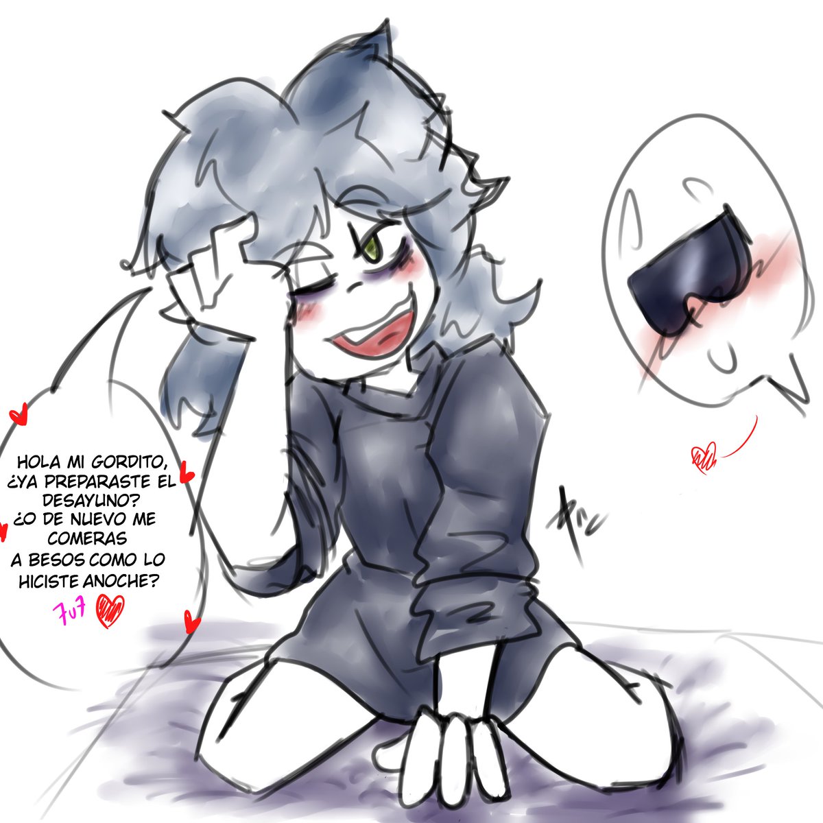 Ezeroblack32's tweet photo. Al parecer Buster y Jacky tuvieron una noche bastante... Intensa 😊❤️
#brawlstars #brawlstarsfanart #fanart #Jacky #Buster #JackyxBuster #Busky #fanart https://t.co/rlOKpa3jaQ