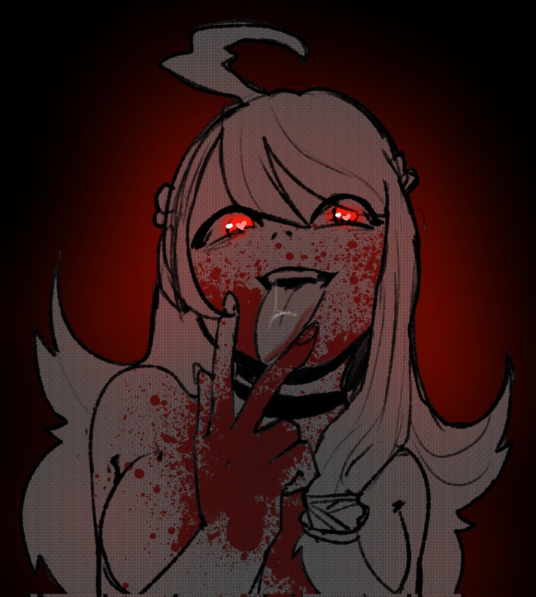Angrybadger2213's tweet photo. Senpaiii~ 💌🔪🩸🥩

#yandere #ocyandere #yandereoc #oc https://t.co/VCT3qKgbfy