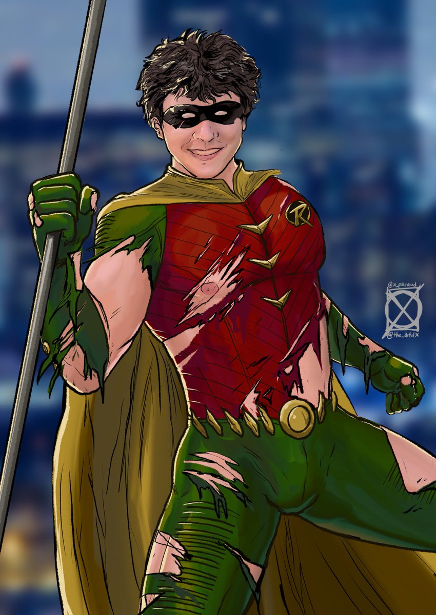 the_artofX's tweet photo. /COMMISSION PROMOS start $11 per character for last few slots and at $17.5 for standard promos/ Jason Todd Robin in his New 52 suit. (More versions below) #robin #robindc #batman #dccomics #jasontodd https://t.co/kY4ii3AD5L