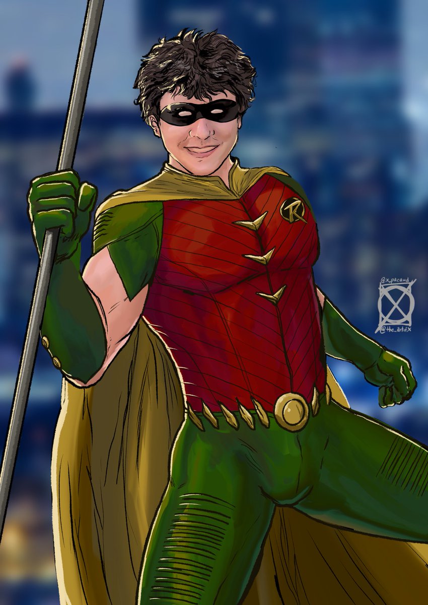 the_artofX's tweet photo. /COMMISSION PROMOS start $11 per character for last few slots and at $17.5 for standard promos/ Jason Todd Robin in his New 52 suit. (More versions below) #robin #robindc #batman #dccomics #jasontodd https://t.co/kY4ii3AD5L