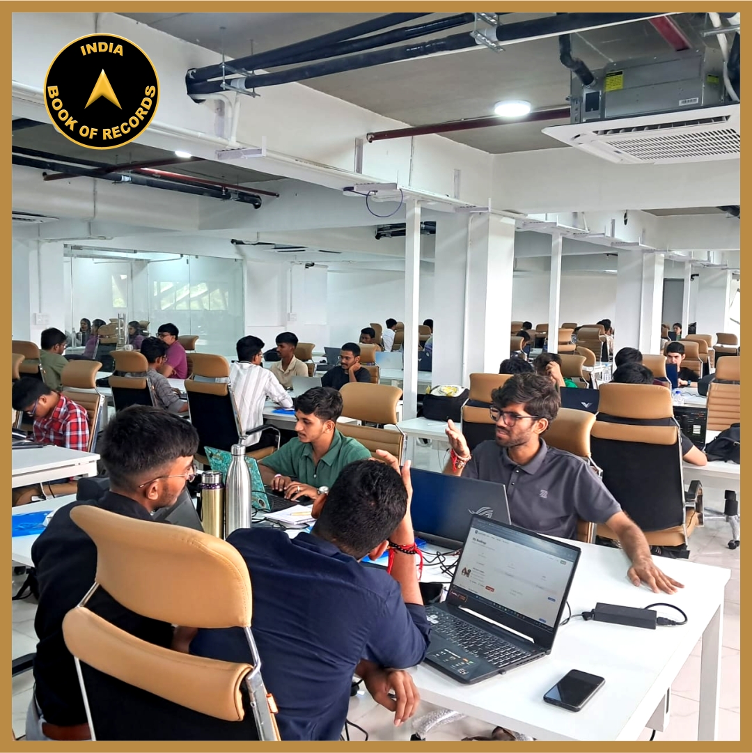 indiabookrecord's tweet photo. Odoo India Private Limited, Gujarat, India, is poised to record its name in the prestigious India Book of Records for the maximum participation in an offline recruitment hackathon.
#IndiaBookOfRecords #OdooIndia #GlobalHackathon #DevelopersLife #CoderCommunity #TechTalent #IBR https://t.co/E0rmsvrdlv