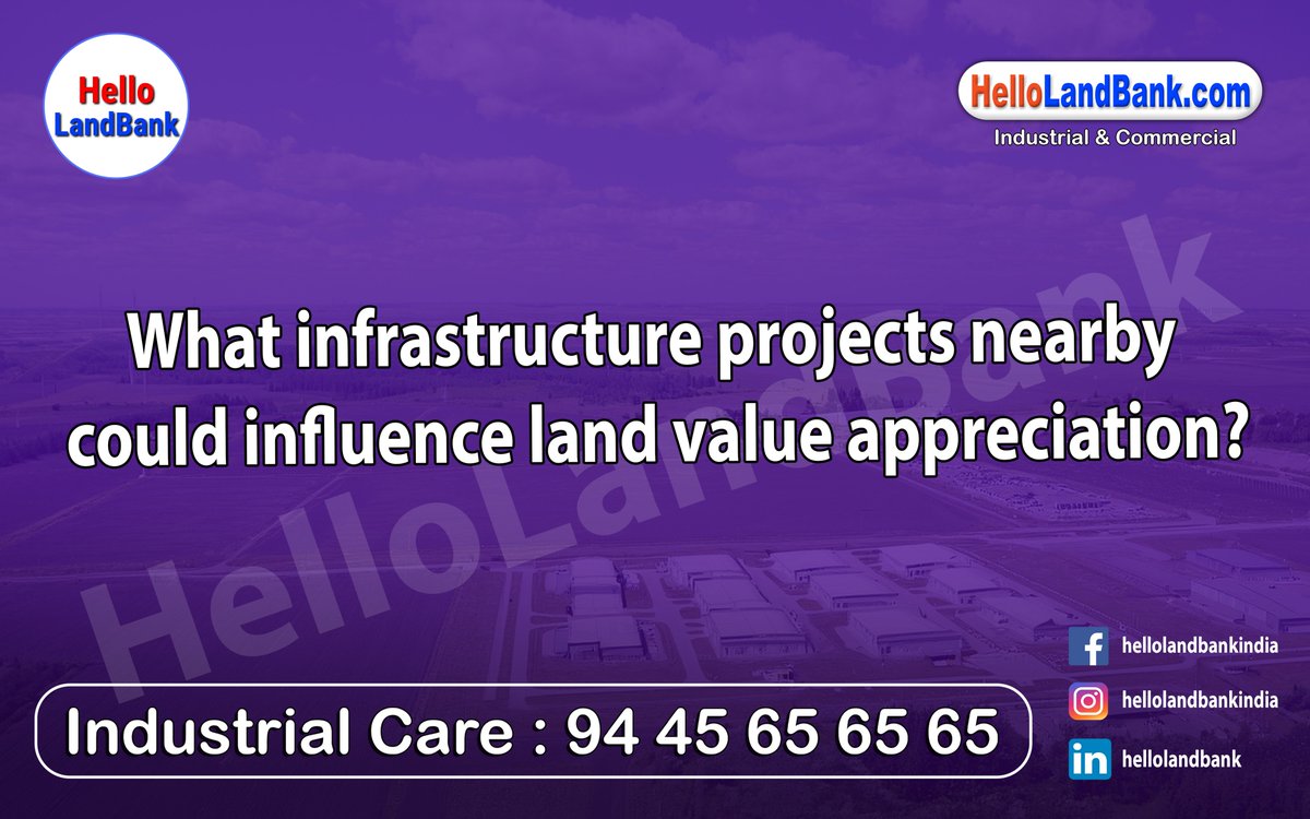 Hellolandbank's tweet photo. What infrastructure projects nearby could influence land value appreciation?
If you would like more information, please visit the page.
https://t.co/8oVZA3Ry6k
#infrastructureimpact #landvalueappreciation #realestatetrends #urbandevelopment #propertyinvestment #localeconomy https://t.co/t4mKyVzMyf