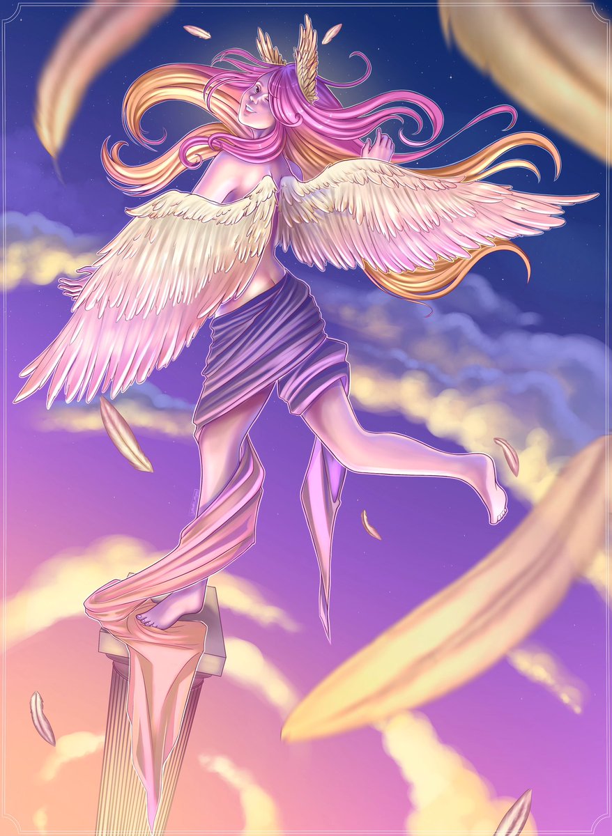 momo_mgee's tweet photo. Fallen Angel 🪽✨ #art https://t.co/jocL031DVg