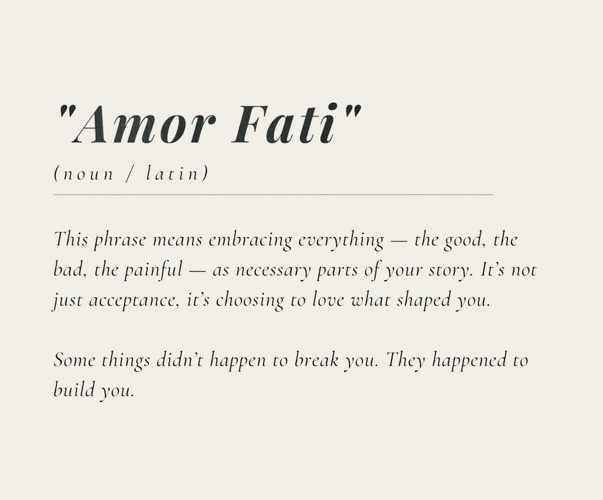 Amor Fati: