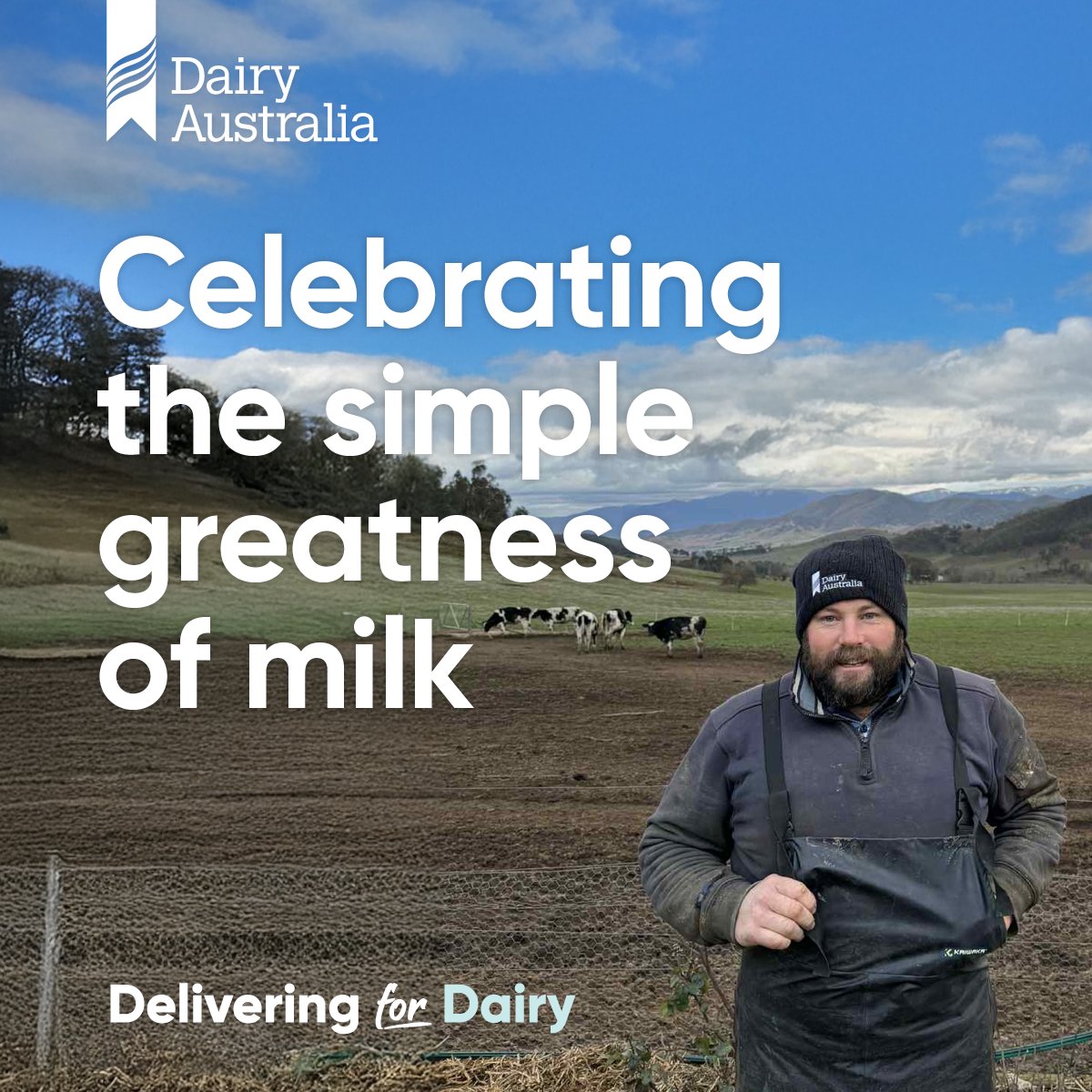 From the dairy to the footy club fridge – milk has always been part of Evan Nicholas’s life. 

Read how the Corryong farmer is celebrating the simple greatness of milk: dairyaustralia.com.au/news-repositor…