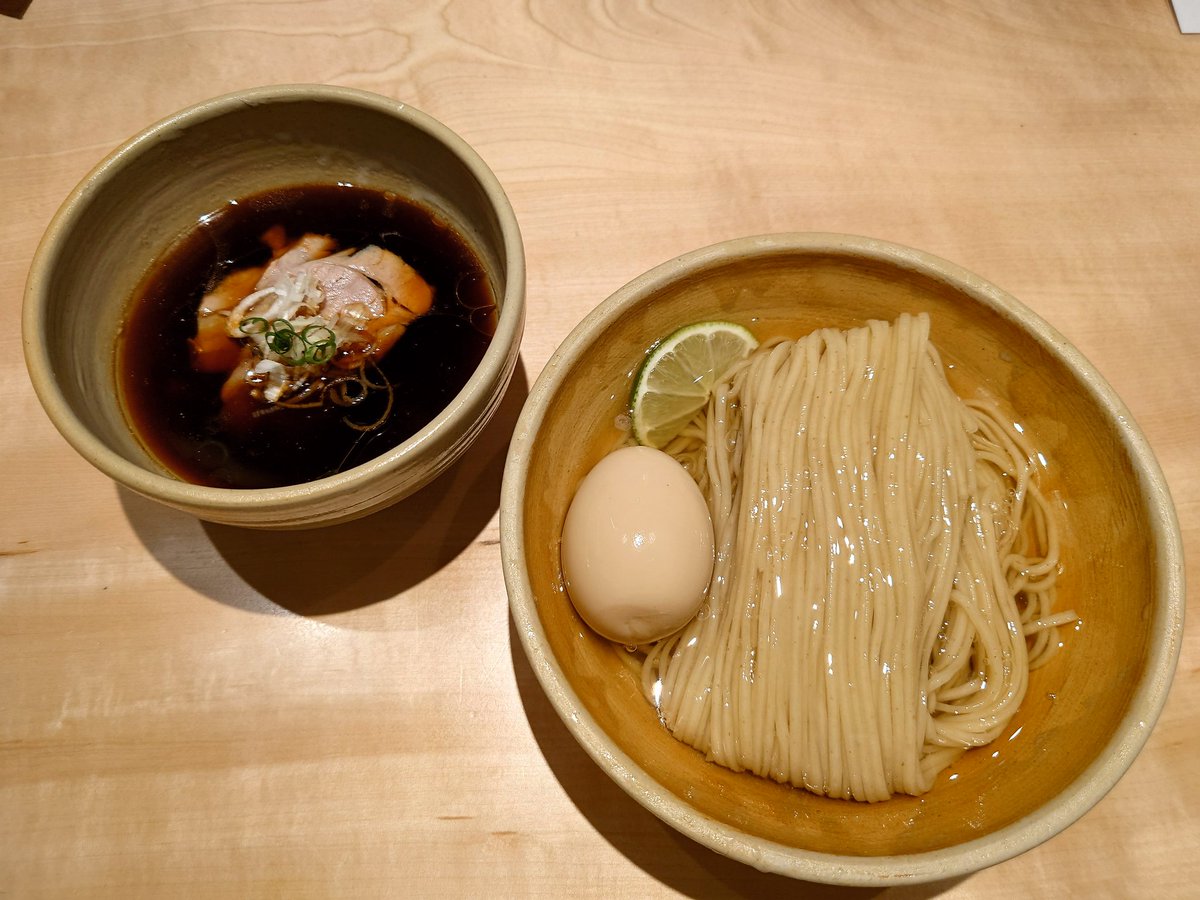 FullMoon0115_'s tweet photo. 吉祥寺 迂直：味玉つけ麺

数年ぶりに食べれた、また行きたくなる味。 https://t.co/rTi0kBoqiW