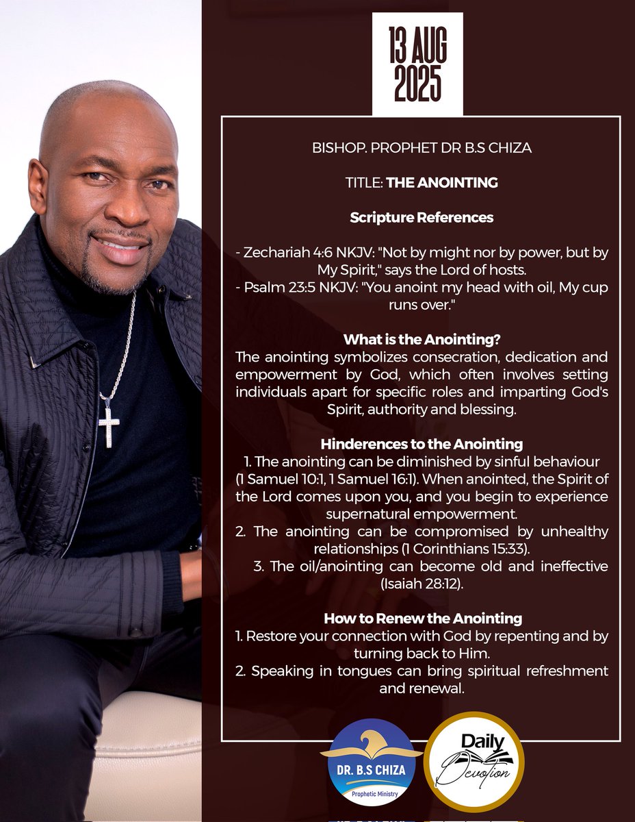 13 August 2025
Morning Devotion