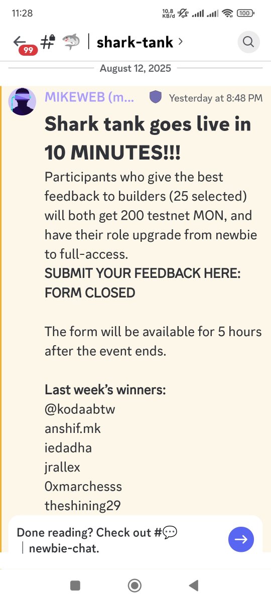 ilham fadilah🧡(Ø,G) (@ilhamfadil11) on Twitter photo Finally I was able to win Sharktank last week, I am grateful that my feedback was able to pass so that I could be nominated by the Monad team 💜 My deepest gratitude to the Monad team for entrusting this to me, loved it <a href="/monad/">Monad ⨀</a> 💜
And gracias to my regional friends, <a href="/indonads_/">Indonads (evm/acc) 🇮🇩</a> Finally I was able to win Sharktank last week, I am grateful that my feedback was able to pass so that I could be nominated by the Monad team 💜 My deepest gratitude to the Monad team for entrusting this to me, loved it <a href="/monad/">Monad ⨀</a> 💜
And gracias to my regional friends, <a href="/indonads_/">Indonads (evm/acc) 🇮🇩</a>