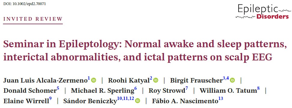 Sandor Beniczky (@sbeniczky) on Twitter photo Do you want to learn EEG? Read this seminar paper on EEG patterns! A comprehensive review of the EEG patterns with clinical relevance and many figures / examples.
doi.org/10.1002/epd2.7…
#EEG #epilepsy <a href="/EpiDisorders/">Epileptic Disorders</a> <a href="/IlaeWeb/">International League Against Epilepsy</a> <a href="/yesILAE/">yesILAE</a> <a href="/fabnascimen/">Fábio Nascimento</a> <a href="/AnphyLab/">The AnPhy Lab</a> Do you want to learn EEG? Read this seminar paper on EEG patterns! A comprehensive review of the EEG patterns with clinical relevance and many figures / examples.
doi.org/10.1002/epd2.7…
#EEG #epilepsy <a href="/EpiDisorders/">Epileptic Disorders</a> <a href="/IlaeWeb/">International League Against Epilepsy</a> <a href="/yesILAE/">yesILAE</a> <a href="/fabnascimen/">Fábio Nascimento</a> <a href="/AnphyLab/">The AnPhy Lab</a>