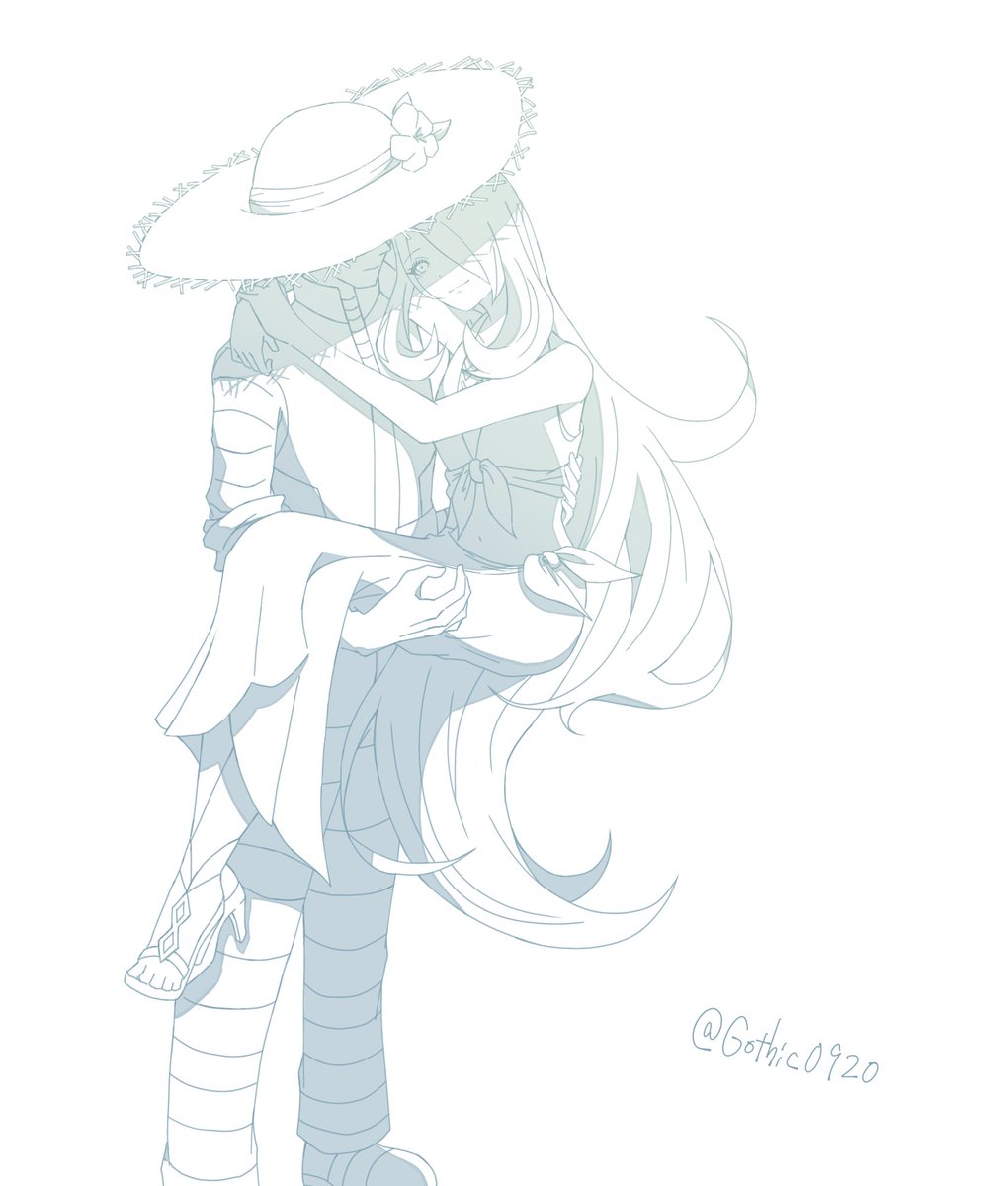 Gothic0920's tweet image. 夏、アカシロ