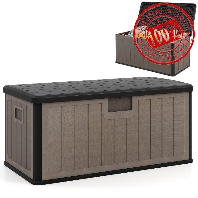 warehouseoffers's tweet image. #COSTWAY 380L #Garden Storage Box, Waterproof Resin Deck Box Bench with Lockable Lid &amp;amp; Side Handles, Wood Texture Outdoor Patio...
#Computer #DeckBoxes
🔗 warehousediscounts.uk/l/xmb