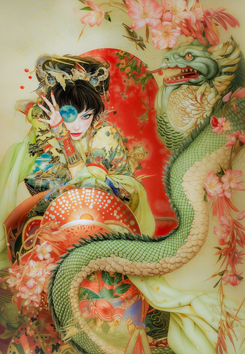 I just minted it now🐉on <a href="/objktcom/">objkt</a> 

'Draconian Rhapsody in Japan'
1 edition　2.34 tezos
objkt.com/tokens/KT1PfWB…