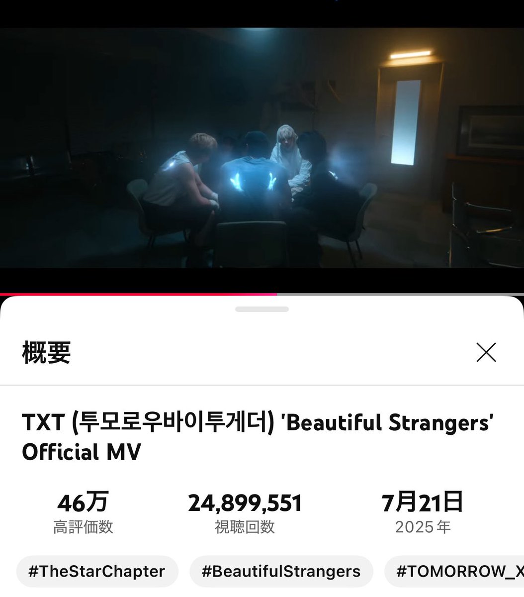 dlt2ouew's tweet photo. サクッと2500万回行きたいね🥳
https://t.co/PKHK497bAh
#BeautifulStrangers #TheStarChapter #TOGETHER #LetsMoveOnToTomorrowTogether #TOMORROW_X_TOGETHER https://t.co/Qbu5acHde5