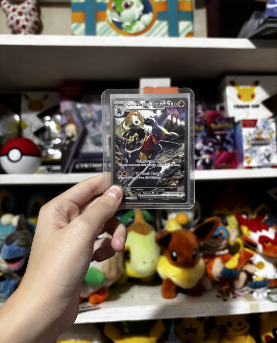 NatyCaU's tweet image. Finally got my favorite card of my favorite Pokemon ! !

#pokemo #garchomp #tcg #PokemonTCG #cynthia #card