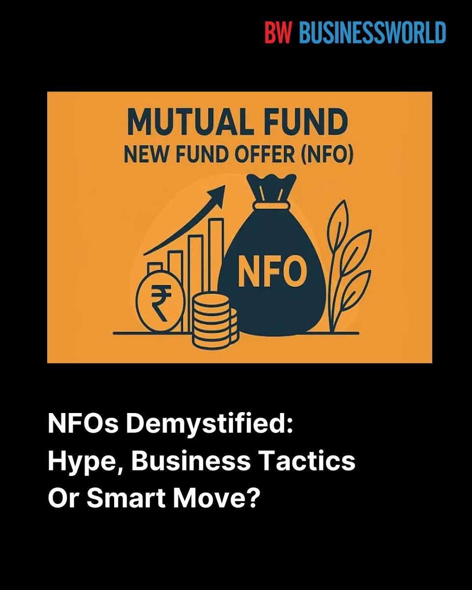 BWBusinessworld's tweet image. Fund houses introduce new fund offers in order to mobilise funds effectively in large quantities, supported by aggressive marketing and outreach efforts directed towards distributors and investors, says expert

Read More: ow.ly/6clP50WEYzm

#MutualFunds #FundManagement
