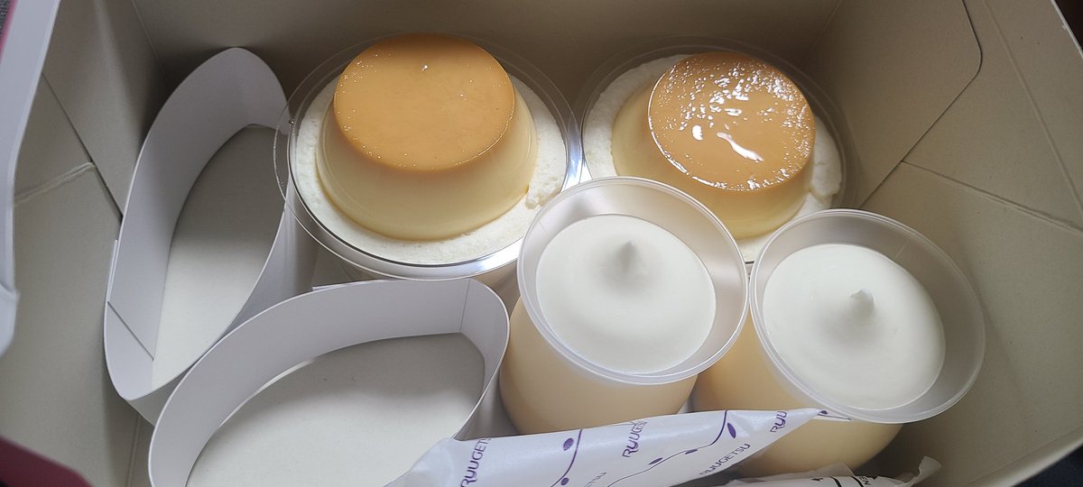 12食目　柳月　プディング、なめらかプリン