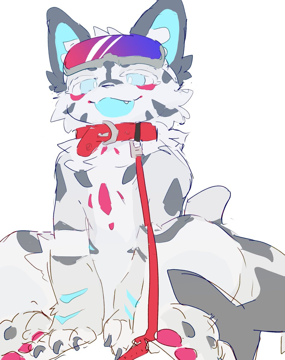 모노크롬 (@monochrome_fur) on Twitter photo 멍! 멍!