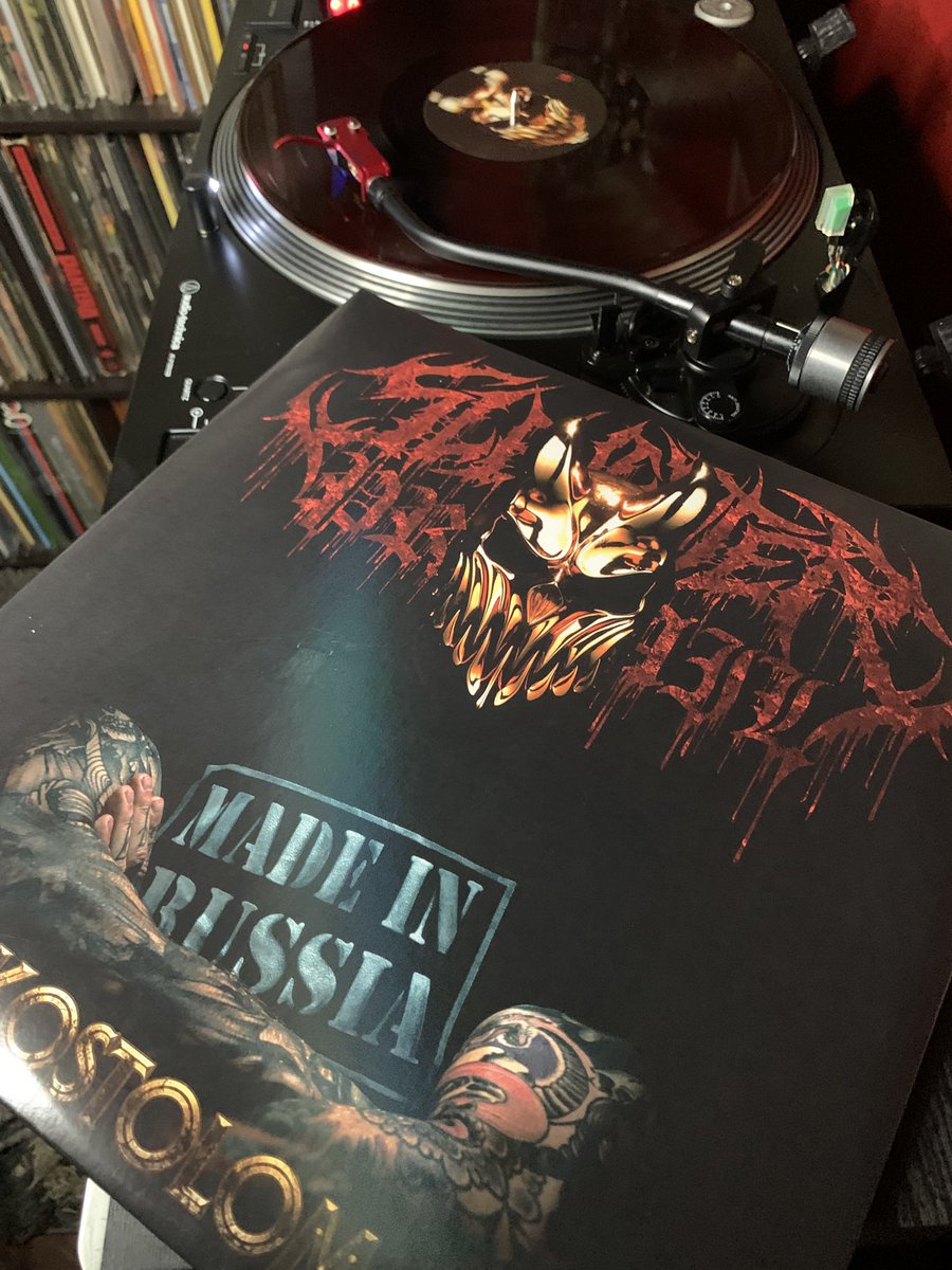 August 13th 2021, <a href="/STPmetal/">Slaughter To Prevail</a> releases their sophomore album “Kostolom”
#slaughtertoprevail #kostolom #AlbumAnniversary #vinyl #vinylrecords #VinylRecordDay