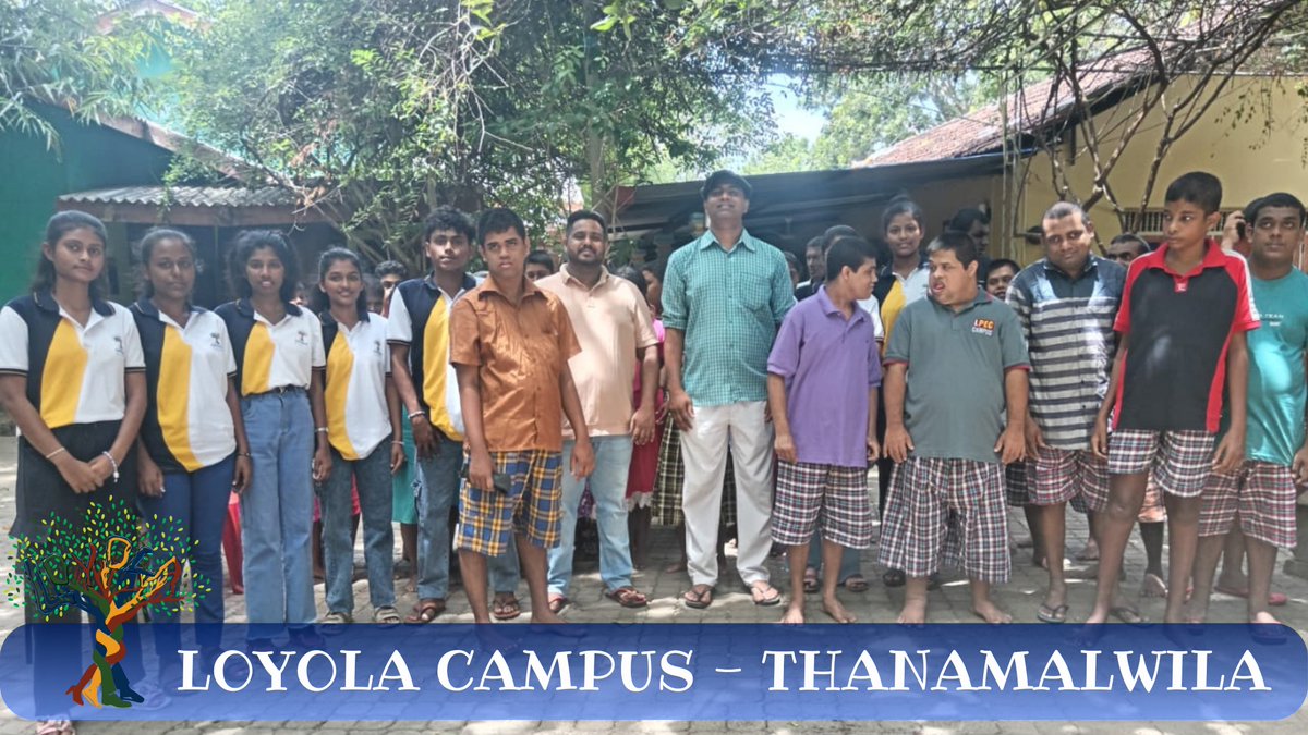 Loyola_CampusSL's tweet photo. From the heart of Loyola Campus, Thanamalwila 
Our students, director, and staff spent a meaningful day with the children with special needs in our community. 
#loyolacampus #thanamalwila #servicewithlove
 #communitycare #jesuitmission #societyofjesus #jesuits #jesuiteducation https://t.co/S6qMH4iucP