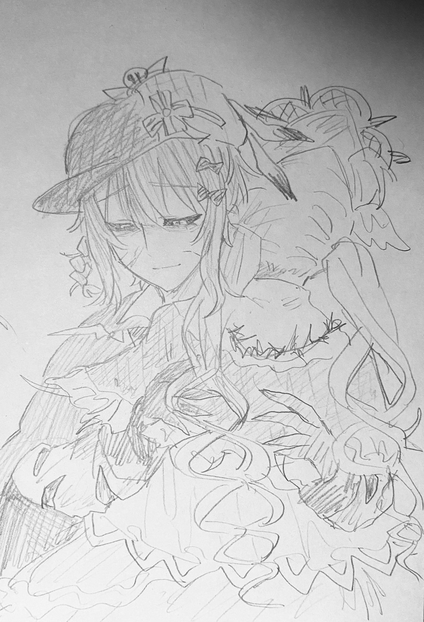ハンナさま❤️ 風が強すぎている🌪️
