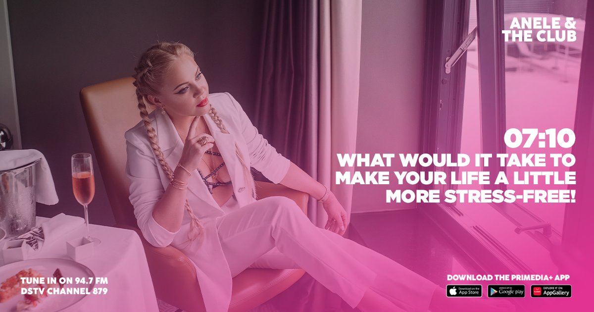 Anele and The Club on 947 tweet media