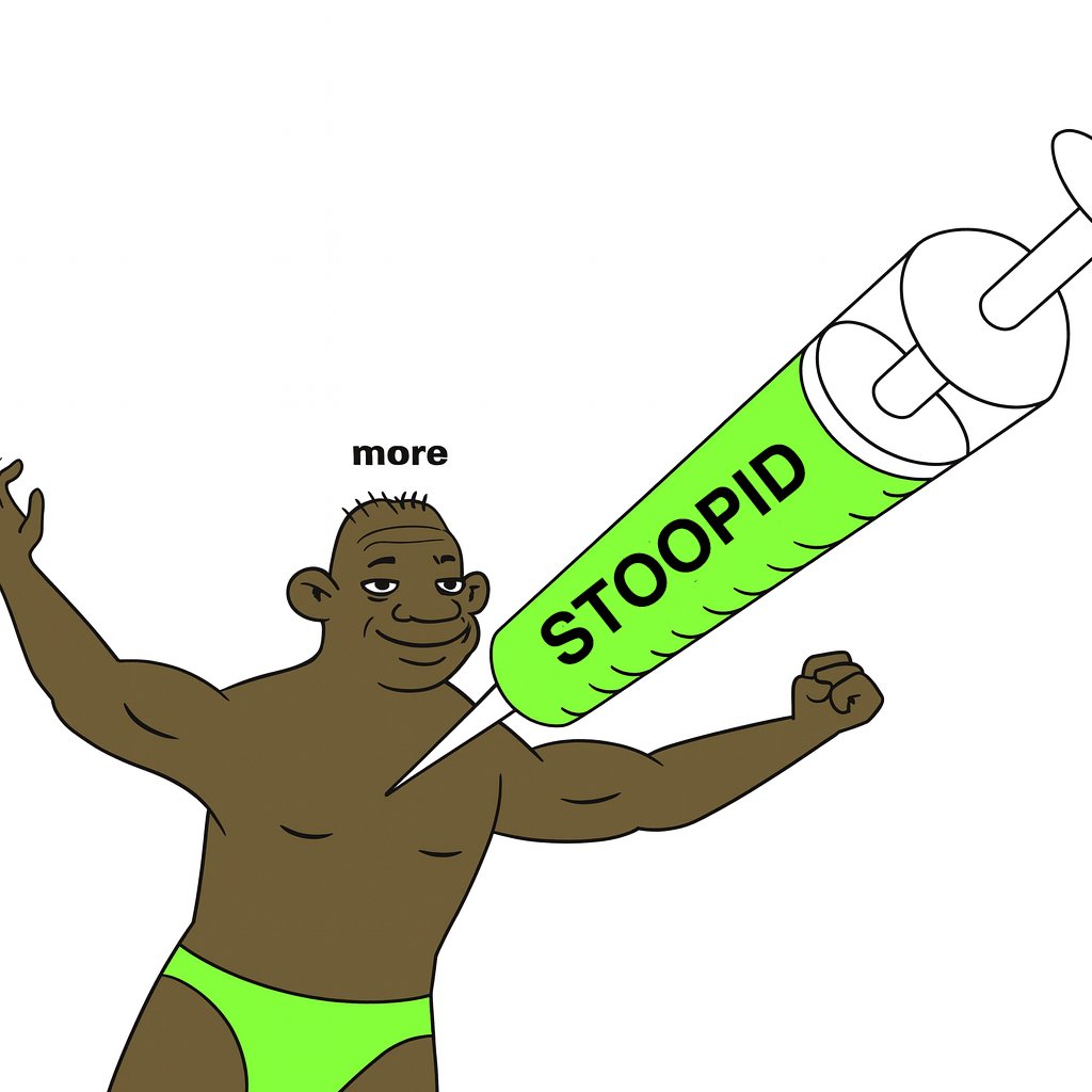 StoopidCoinSOL's tweet photo. more stoopid. MORE STOOPID. https://t.co/LHv3Mg6FVh