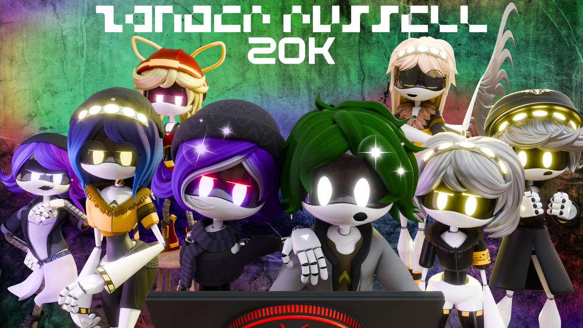Zander Russell // Hyped for MARATHON (@superzrussell) on Twitter photo HEY ALL! 20K SUBSCRIBERS IS CLOSING IN!
In celebration, we are asking YOU to give the cast of <a href="/mdstrays/">Murder Drones: Strays | 🕐</a> and #MurderDronesEOTL things to say! Send in your best memes, interactions, whatever!
- Rules & available characters in the thread! -
#SuperZrussell #SubscriberMilestone HEY ALL! 20K SUBSCRIBERS IS CLOSING IN!
In celebration, we are asking YOU to give the cast of <a href="/mdstrays/">Murder Drones: Strays | 🕐</a> and #MurderDronesEOTL things to say! Send in your best memes, interactions, whatever!
- Rules & available characters in the thread! -
#SuperZrussell #SubscriberMilestone