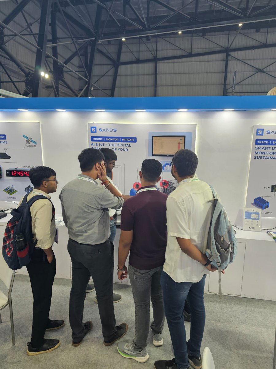 🚀 Day 2 – <a href="/_SANDSOFFICIAL/">SANDS</a> at Automation Expo 2025 
We were delighted 🤝 to connect with professionals from the industrial automation ⚙️ and utility💡sectors, addressing their challenges 🛠️ &amp; demonstrating how our solutions 💡✅ effectively solve practical industry challenges 🏭.