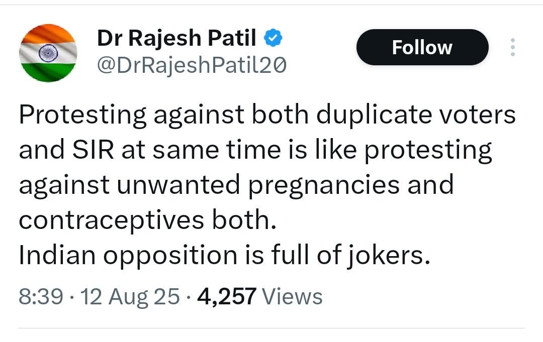 SudipKumar26's tweet photo. Not for a reason, they are out of power for 12 years &amp; will never come to power in coming years! Jokers 🤡 🤡 https://t.co/DgRm0Wp394