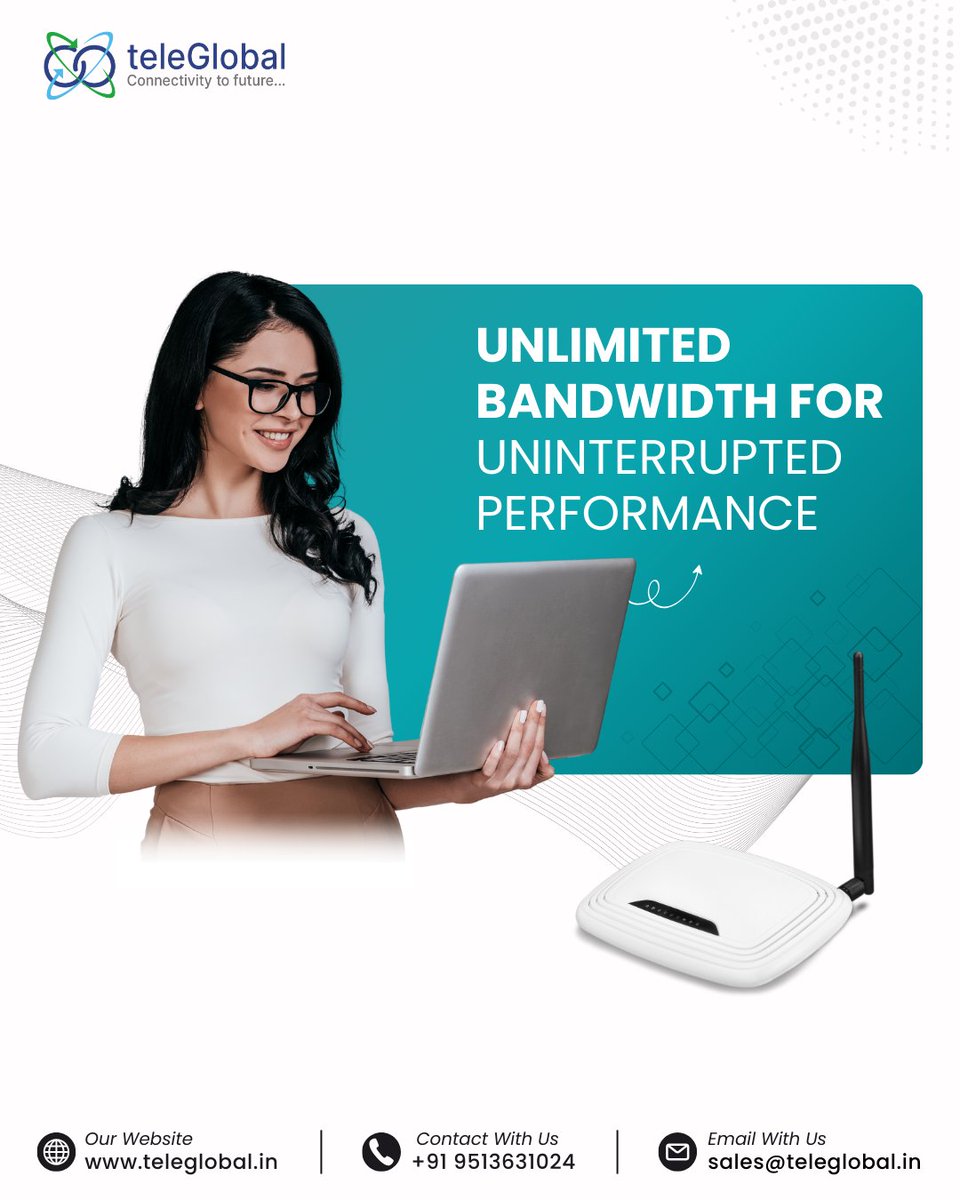Teleglobal_in's tweet image. Work, stream &amp;amp; connect with #UnlimitedBandwidth for #SeamlessConnectivity and #UninterruptedPerformance. 

Stay ahead with @Teleglobal_in speed! 

🌐 teleglobal.in | 📞 +91 95136 31024