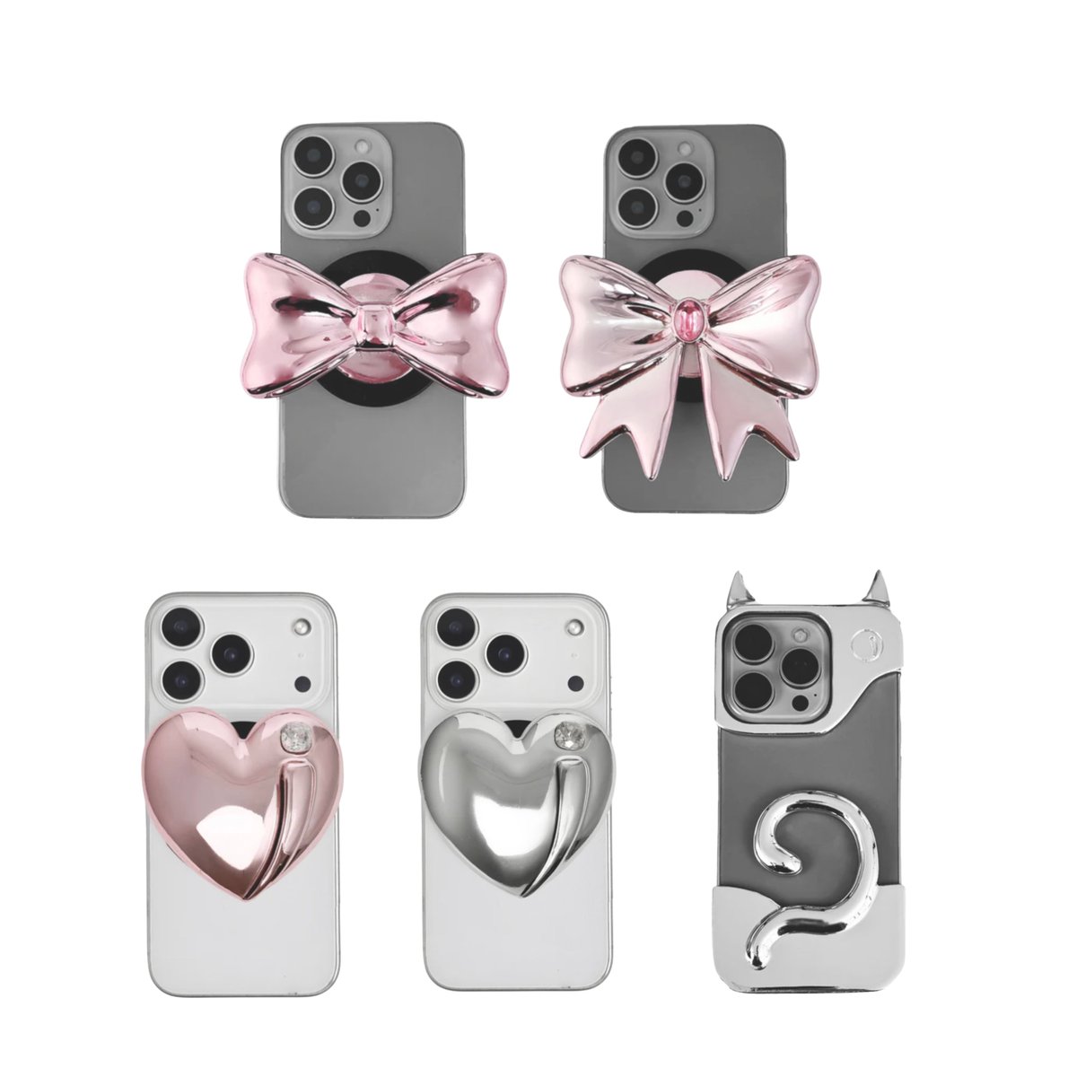 xtended identityのiPhoneケースと スマホグリップ可愛すぎる ちゅ