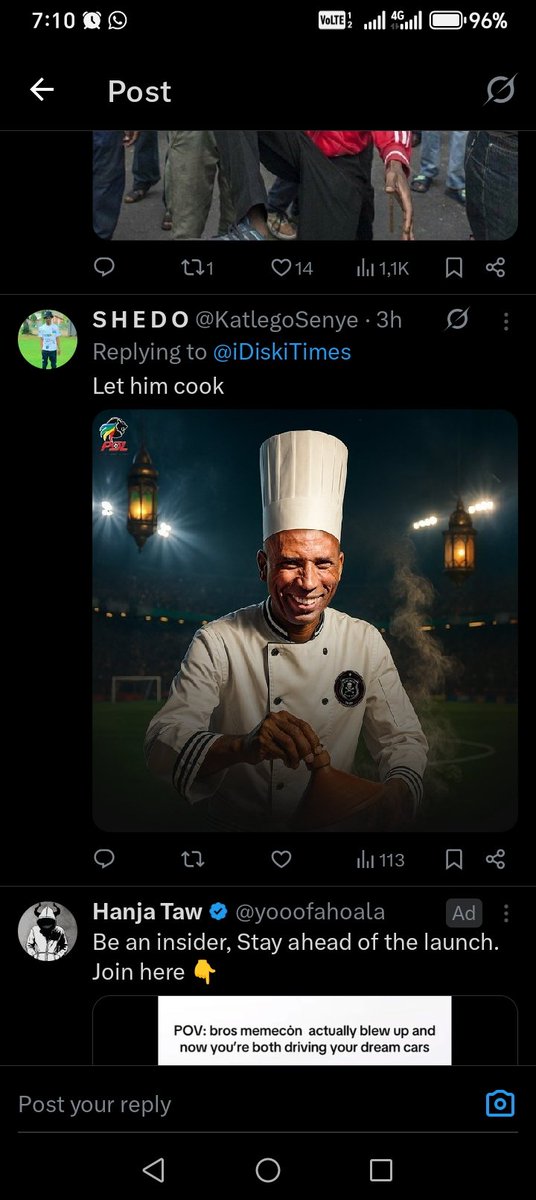 McSeptember's tweet photo. @iDiskiTimes You Guys need to relax nd let Mr Changement cook https://t.co/xRqGf58qwD