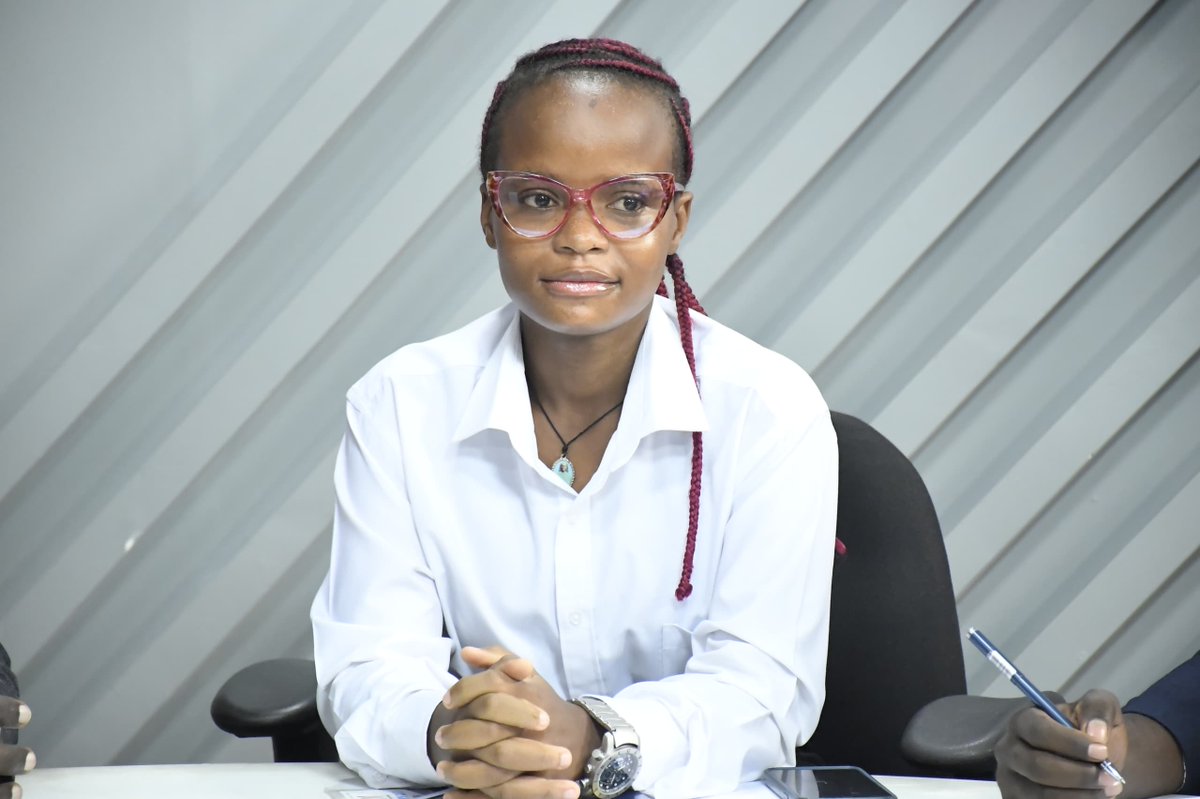 'Ndi muyizi ku KIU era nsoma BBA, njagala kubeera pulezidenti kuba ndi muvubuka ate nga n’abantu abasinga mugwanga obungi bavubuka kale nneetaaga okubakiikirira.' ~Nassanga Voniter asuubira okuvuganya ku bwa pulezidenti.
