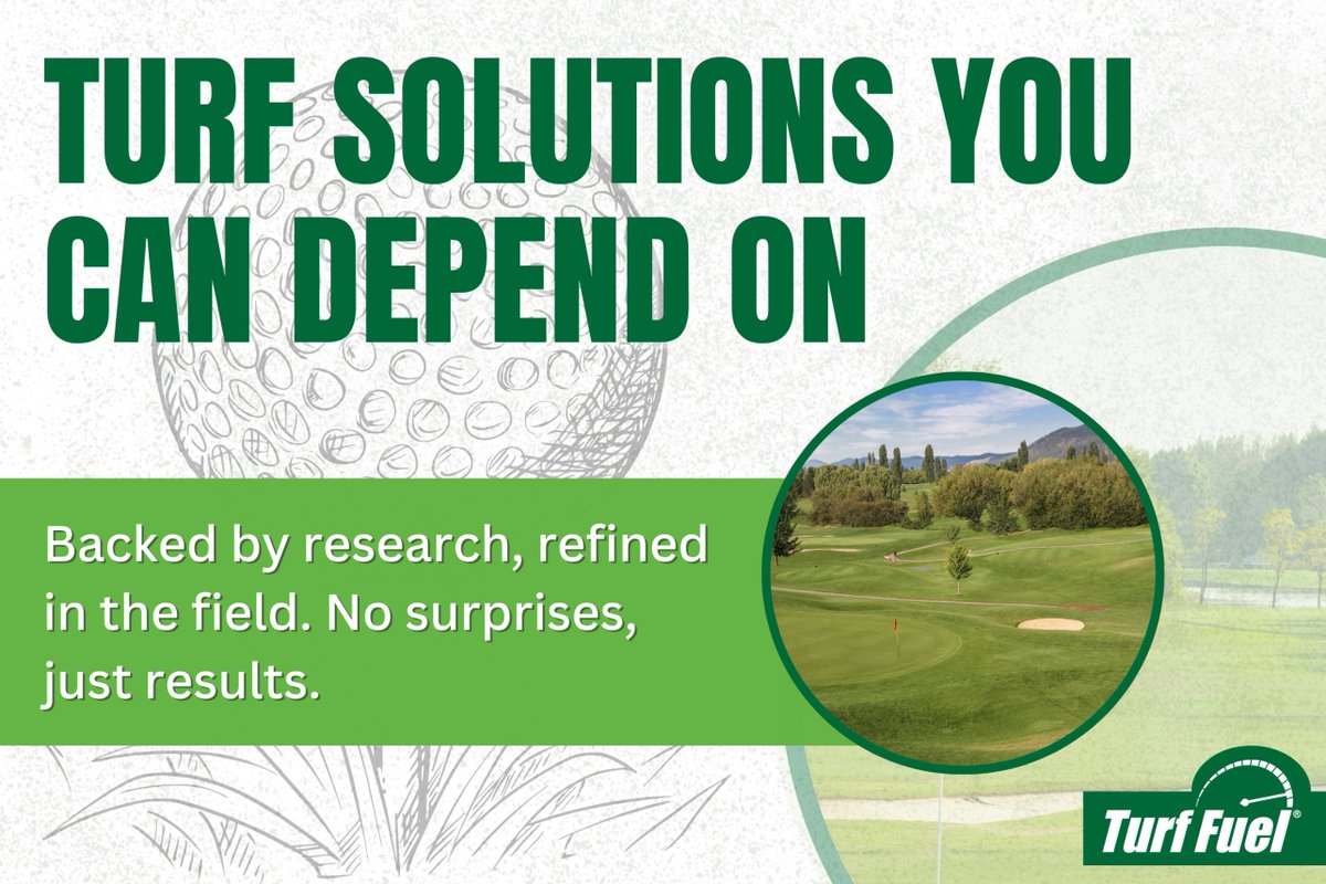 When turf health is on the line, trust matters 💪🌱
Turf Fuel delivers proven solutions backed by science &amp; expertise. Trusted by pros nationwide to grow stronger, greener, more resilient turf.
👉 spklr.io/6018B1sSC
#TurfFuel #TurfYouCanTrust #ProvenPerformance