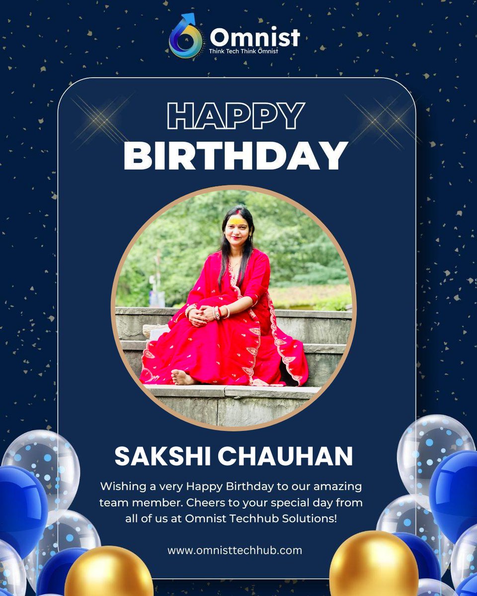 OmnistTechHub's tweet image. 🎉 Wishing a very #HappyBirthday 🎂 to our amazing team member! 🥳🎈 Cheers to your special day 🥂 from all of us at #OmnistTechhubSolutions! 🚀🎁

#TeamOmnist
#OmnistFamily
#EmployeeAppreciation
#Birthday
#BirthdayCelebration
#BirthdayParty
#BirthdayGirl
#BirthdayCake
#Birthday