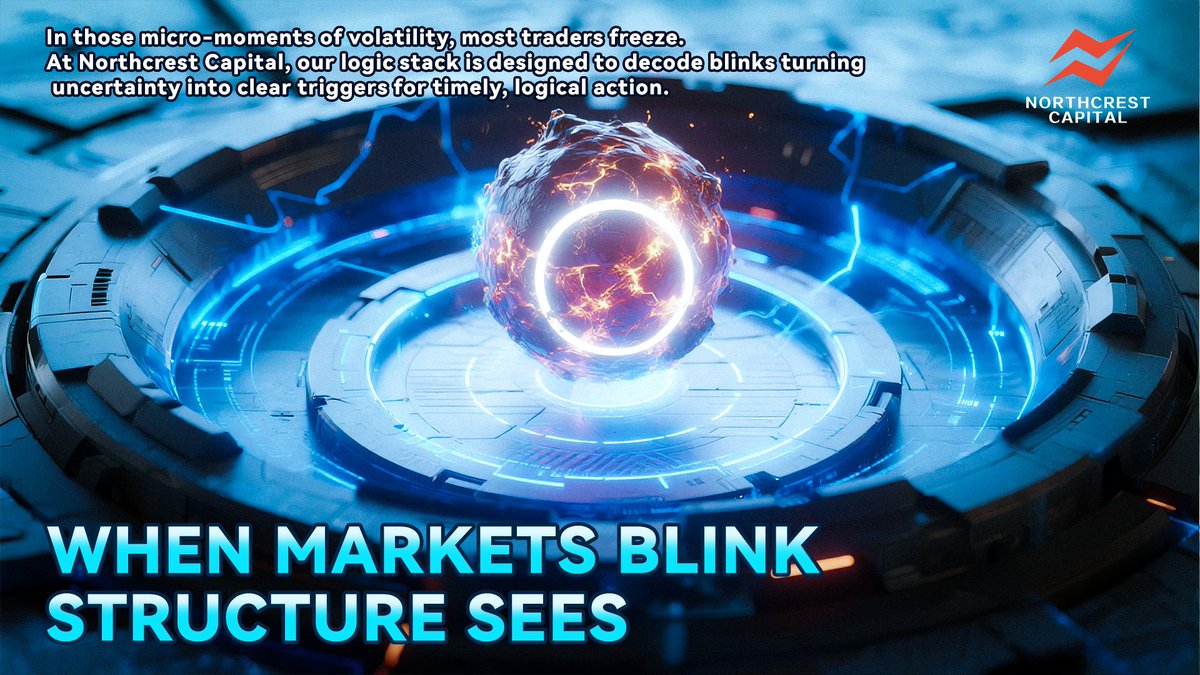 NorthcrestLTD's tweet image. 👁 Markets blink fast. We stay focused.
At Northcrest Capital, structure turns split seconds into strategy.
📉 The faster the world moves, the more structure matters.

#NorthcrestCapital #MarketFocus #AIExecution #TimingBlueprint #SmartFinance