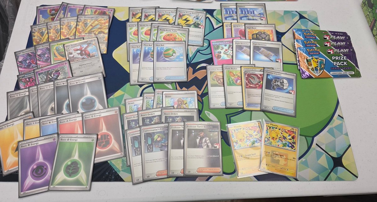 May not be able to win a cup or a challenge but was able to win a worlds watch party event. Deck ran great, wouldn't change it for anything else. Betting my bank that this deck wins worlds #pokemonworlds2025 #PokemonTCG 
R1 toadscruel
R2 unknown
R3 festival lead
R4 draganoir