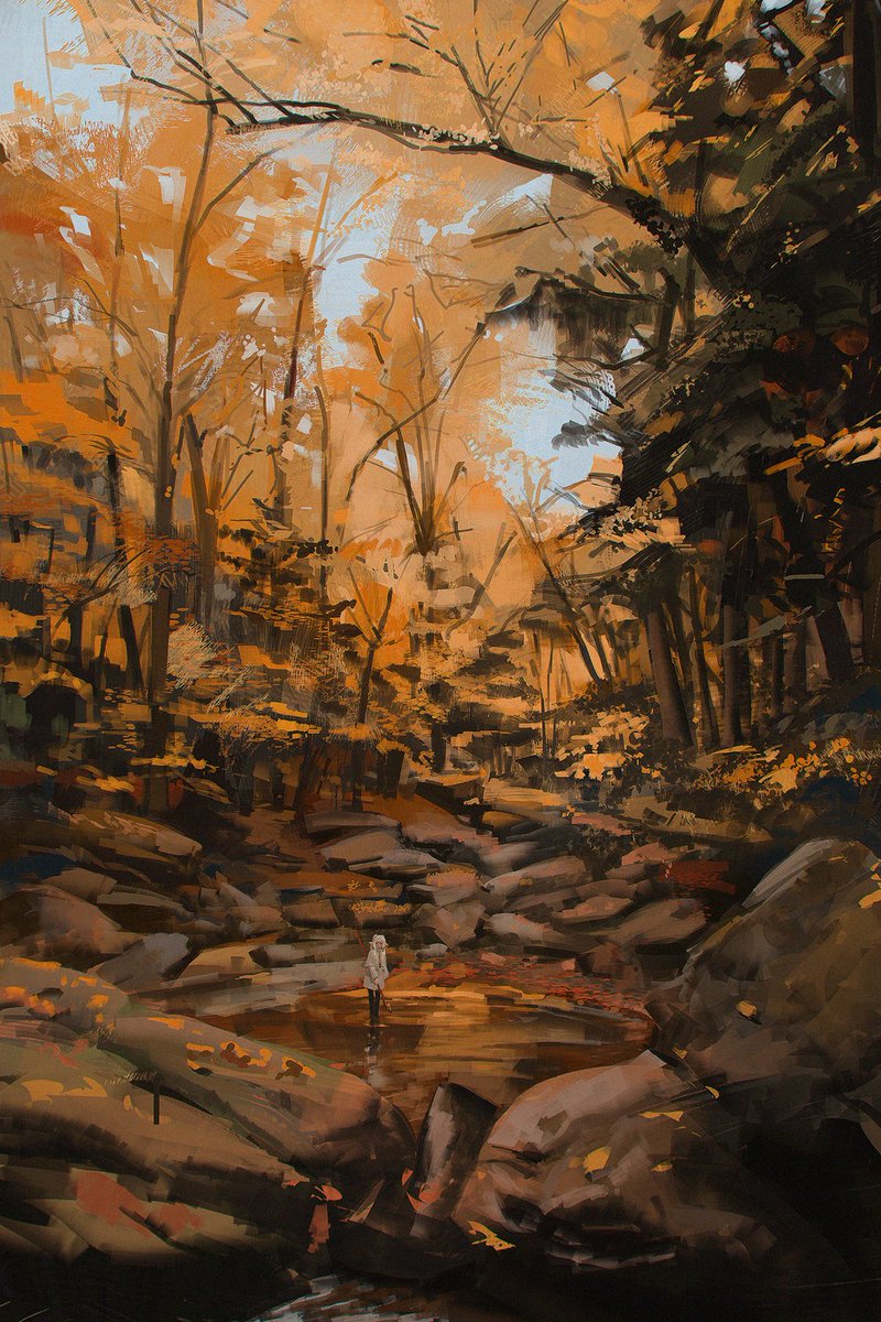 Frieren
practicing painting bg