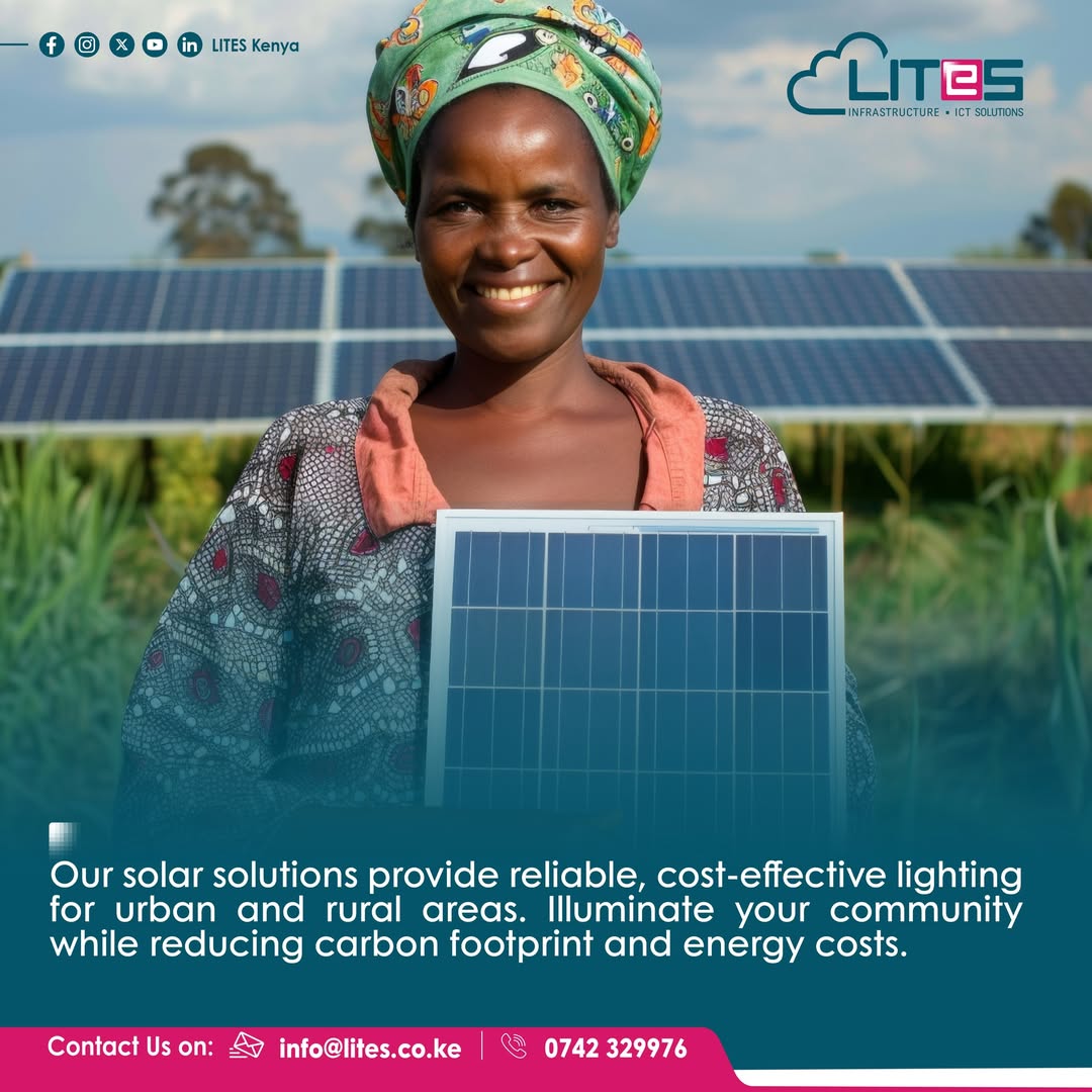 LITES_Kenya's tweet image. 💡 Our solar solutions provide reliable, cost-effective lighting for urban and rural areas. Illuminate your community while reducing carbon footprint and energy costs. Ready to brighten your future? Call 0742-329-976 or email info@lites.co.ke #UrbanSolutions #SolarLighting