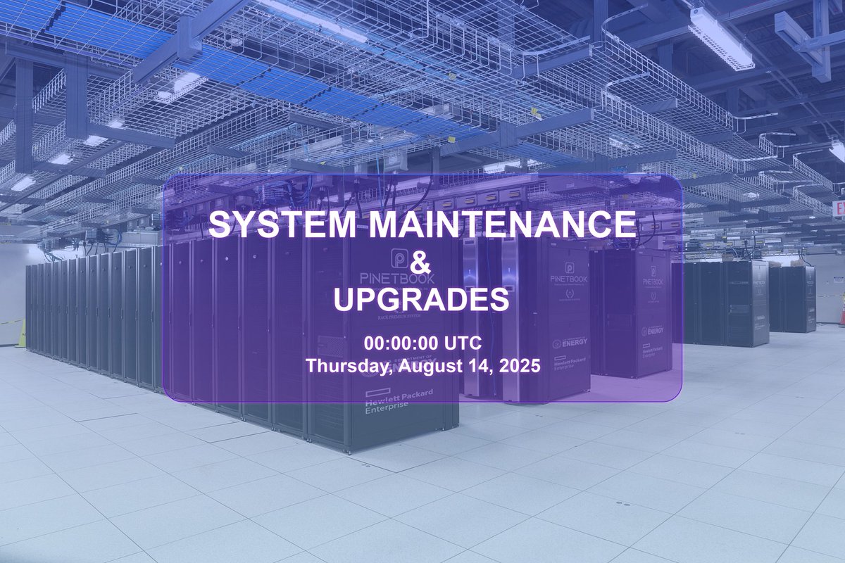 pinetbook's tweet photo. You can track and monitor the system status at https://t.co/CKePeJRR4h. If you’re accessing from a mobile phone, please rotate your screen to landscape mode to view detailed information.
#pinetbook #maintenance #status https://t.co/ngiPKJpkrJ