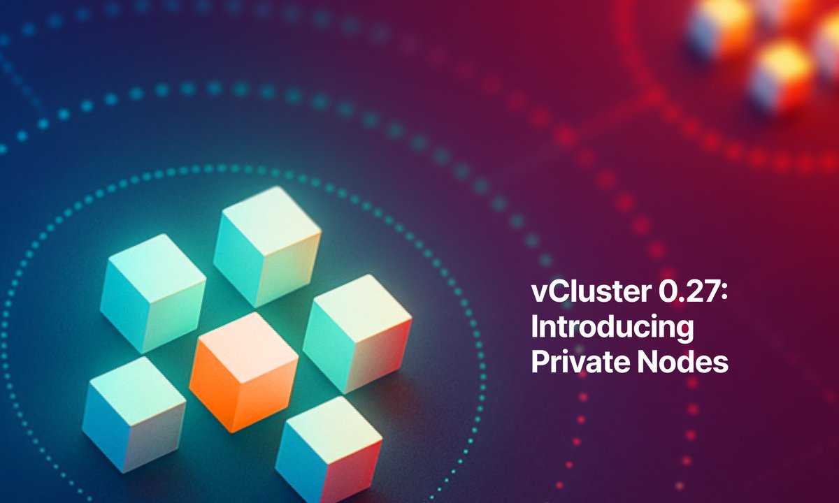 vCluster (@vcluster) on Twitter photo Most teams choose between easy shared nodes or complex dedicated clusters.
Private Nodes in vCluster v0.27 change that, dedicated tenant hardware with a managed control plane. Full isolation, zero overhead.
Full Breakdown: loft.sh/blog/vcluster-…
#Kubernetes #vCluster #GPU Most teams choose between easy shared nodes or complex dedicated clusters.
Private Nodes in vCluster v0.27 change that, dedicated tenant hardware with a managed control plane. Full isolation, zero overhead.
Full Breakdown: loft.sh/blog/vcluster-…
#Kubernetes #vCluster #GPU